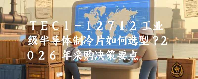 TEC1-12712工业级半导体制冷片如何选型？2026年采购决策要点