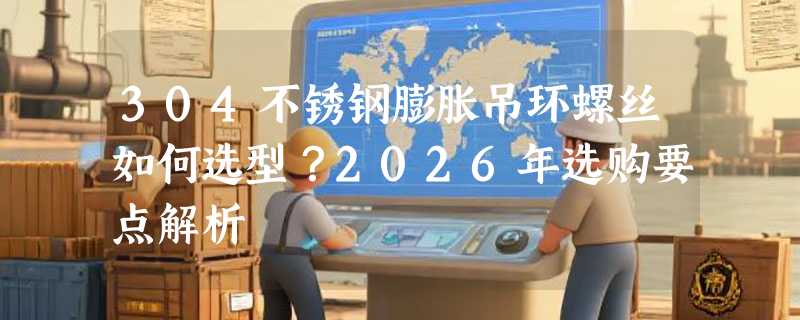 304不锈钢膨胀吊环螺丝如何选型？2026年选购要点解析