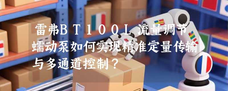雷弗BT100L流量调节蠕动泵如何实现精准定量传输与多通道控制？