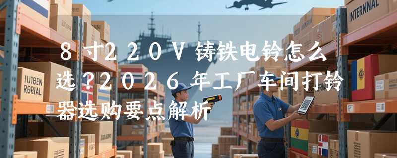 8寸220V铸铁电铃怎么选？2026年工厂车间打铃器选购要点解析