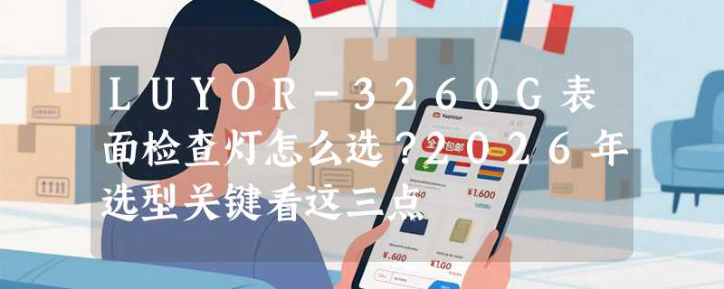 LUYOR-3260G表面检查灯怎么选？2026年选型关键看这三点
