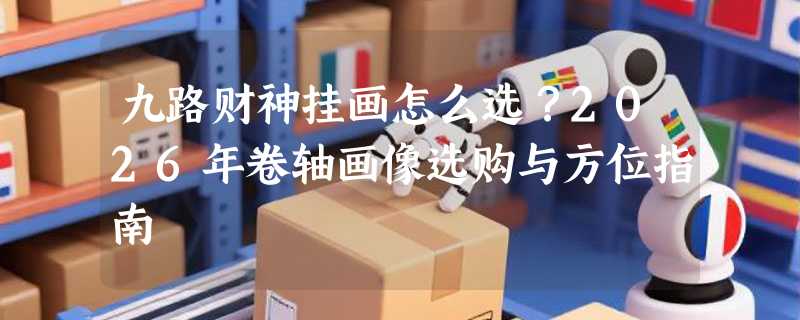 九路财神挂画怎么选？2026年卷轴画像选购与方位指南