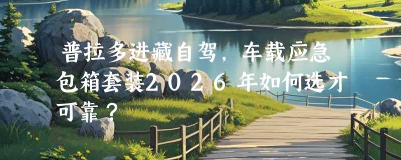 普拉多进藏自驾，车载应急包箱套装2026年如何选才可靠？