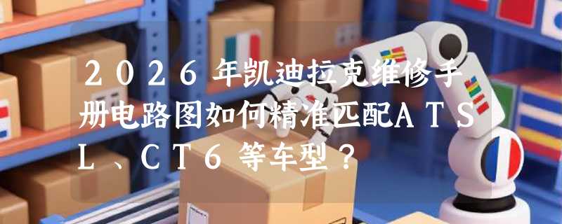 2026年凯迪拉克维修手册电路图如何精准匹配ATSL、CT6等车型？