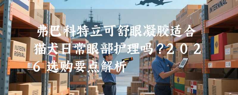 弗巴科特立可舒眼凝胶适合猫犬日常眼部护理吗？2026选购要点解析