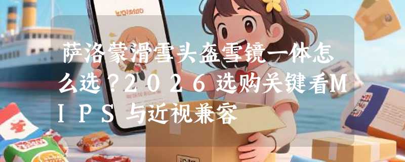 萨洛蒙滑雪头盔雪镜一体怎么选？2026选购关键看MIPS与近视兼容