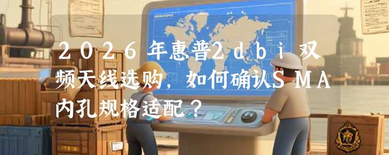 2026年惠普2dbi双频天线选购，如何确认SMA内孔规格适配？