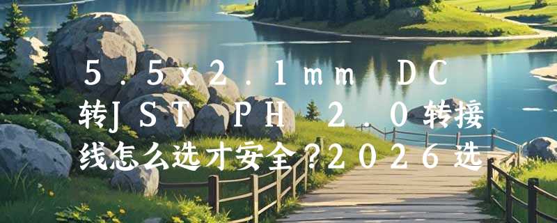 5.5x2.1mm DC转JST PH 2.0转接线怎么选才安全？2026选型要点