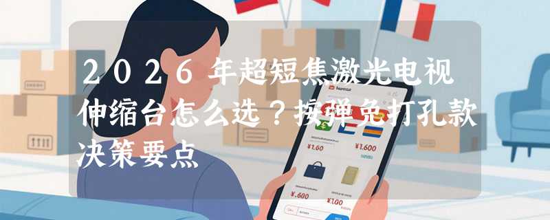 2026年超短焦激光电视伸缩台怎么选？按弹免打孔款决策要点