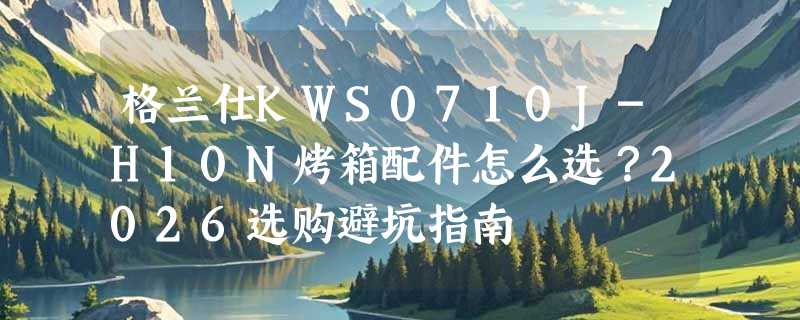 格兰仕KWS0710J-H10N烤箱配件怎么选？2026选购避坑指南