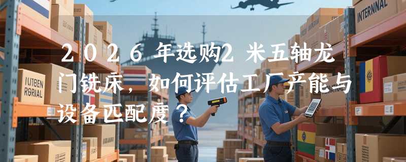 2026年选购2米五轴龙门铣床，如何评估工厂产能与设备匹配度？