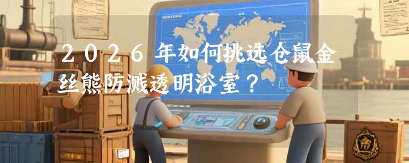 2026年如何挑选仓鼠金丝熊防溅透明浴室？