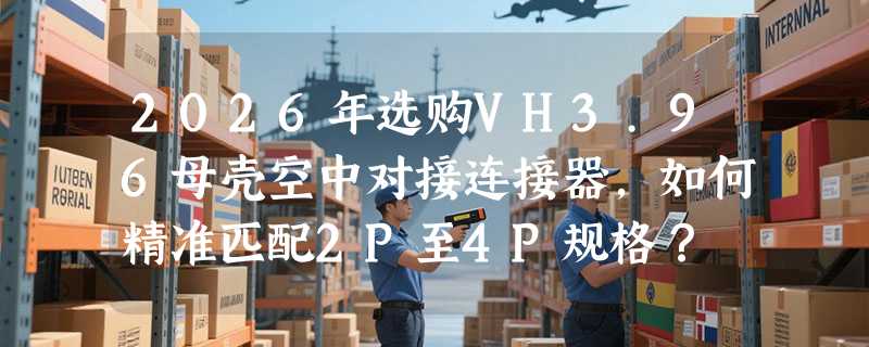 2026年选购VH3.96母壳空中对接连接器，如何精准匹配2P至4P规格？