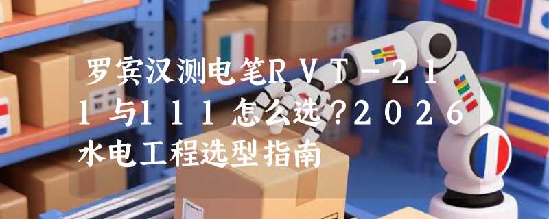 罗宾汉测电笔RVT-211与111怎么选？2026水电工程选型指南
