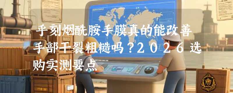 乎刻烟酰胺手膜真的能改善手部干裂粗糙吗？2026选购实测要点