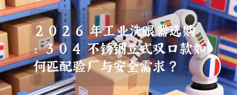 2026年工业洗眼器选购：304不锈钢立式双口款如何匹配验厂与安全需求？