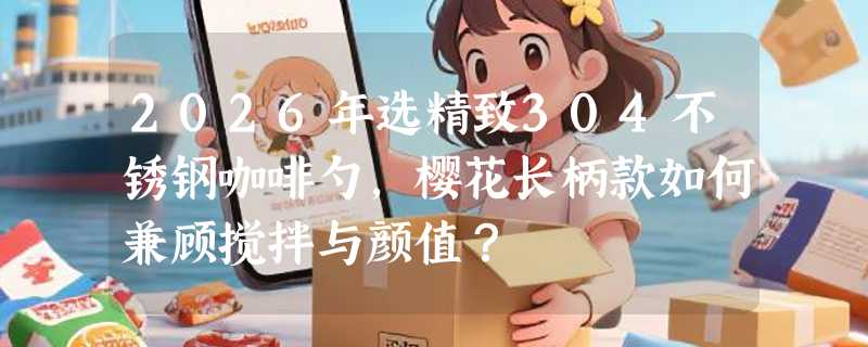 2026年选精致304不锈钢咖啡勺，樱花长柄款如何兼顾搅拌与颜值？