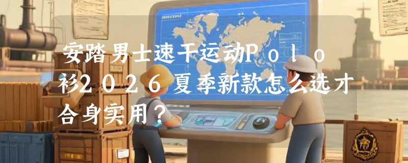 安踏男士速干运动Polo衫2026夏季新款怎么选才合身实用？