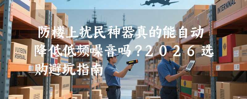 防楼上扰民神器真的能自动降低低频噪音吗？2026选购避坑指南