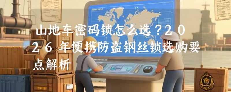山地车密码锁怎么选？2026年便携防盗钢丝锁选购要点解析