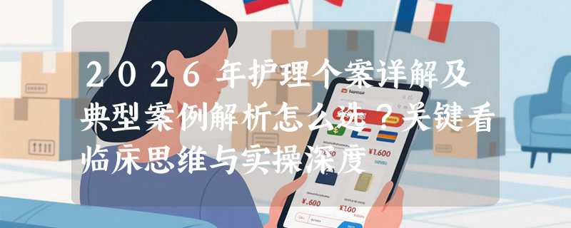 2026年护理个案详解及典型案例解析怎么选？关键看临床思维与实操深度