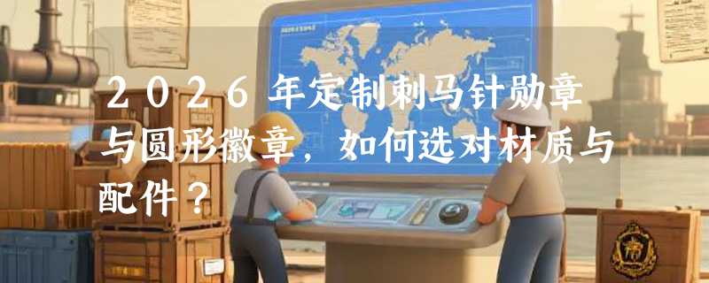 2026年定制刺马针勋章与圆形徽章，如何选对材质与配件？