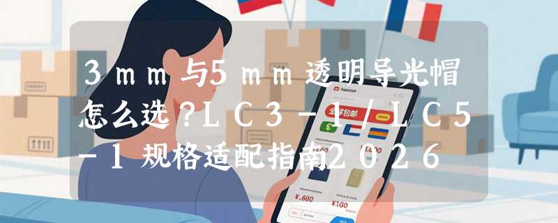 3mm与5mm透明导光帽怎么选？LC3-1/LC5-1规格适配指南2026