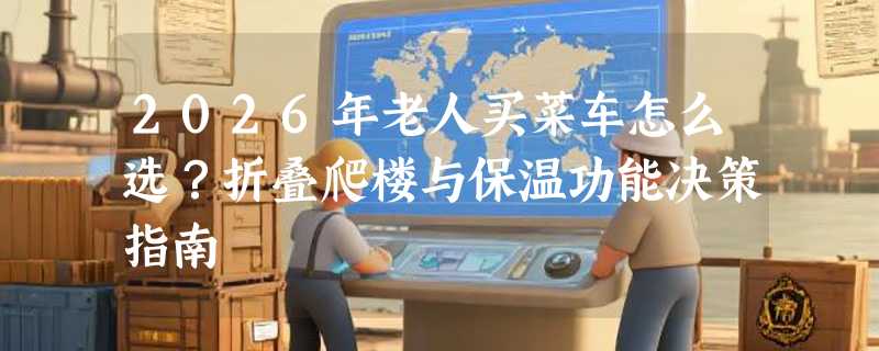 2026年老人买菜车怎么选？折叠爬楼与保温功能决策指南
