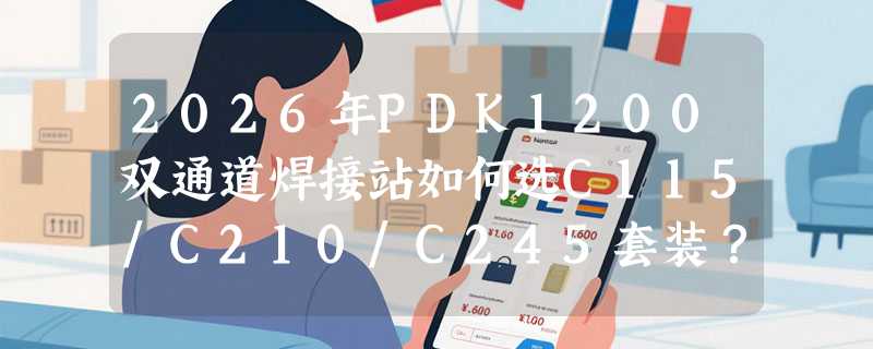 2026年PDK1200双通道焊接站如何选C115/C210/C245套装？