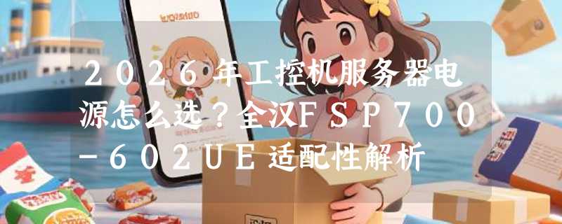 2026年工控机服务器电源怎么选？全汉FSP700-602UE适配性解析