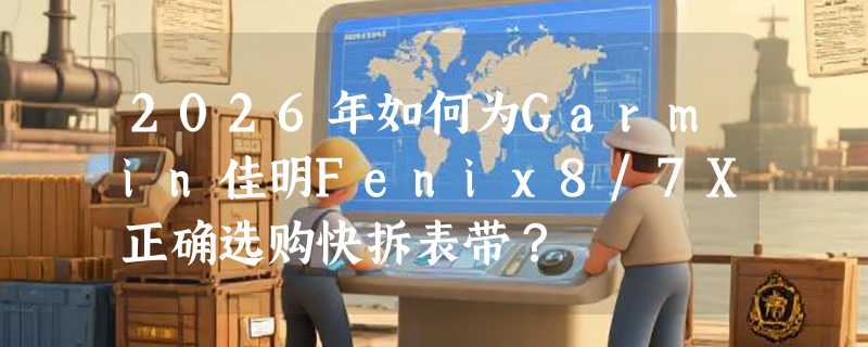 2026年如何为Garmin佳明Fenix8/7X正确选购快拆表带？