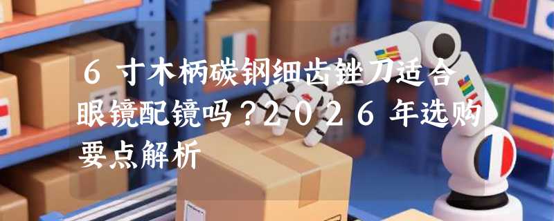 6寸木柄碳钢细齿锉刀适合眼镜配镜吗？2026年选购要点解析