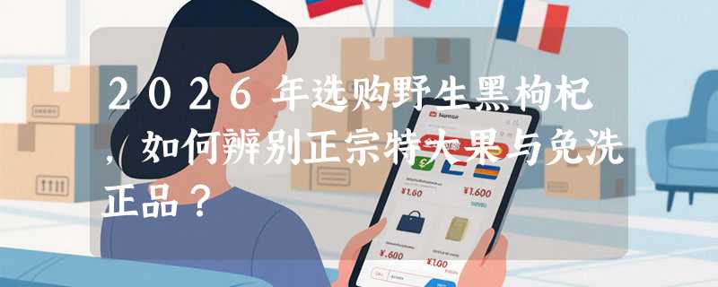2026年选购野生黑枸杞，如何辨别正宗特大果与免洗正品？