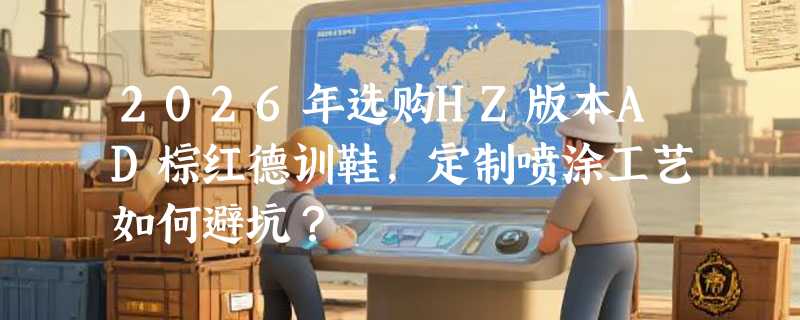 2026年选购HZ版本AD棕红德训鞋，定制喷涂工艺如何避坑？