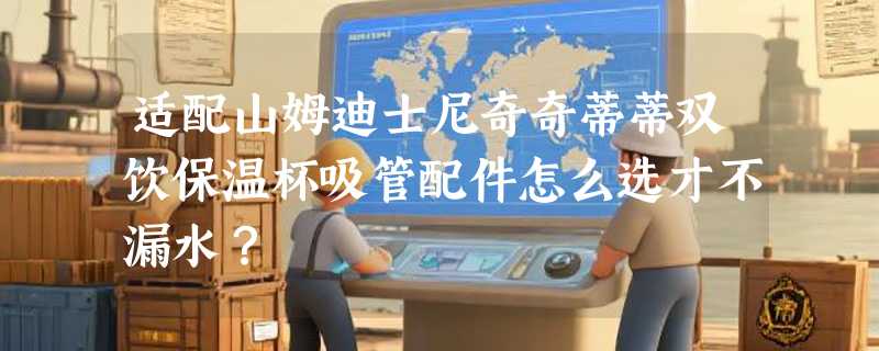 适配山姆迪士尼奇奇蒂蒂双饮保温杯吸管配件怎么选才不漏水？