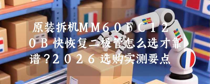 原装拆机MM60FC120B快恢复二极管怎么选才靠谱？2026选购实测要点