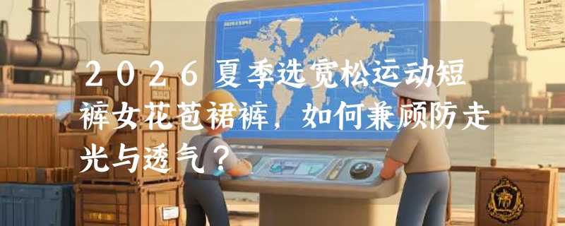 2026夏季选宽松运动短裤女花苞裙裤，如何兼顾防走光与透气？