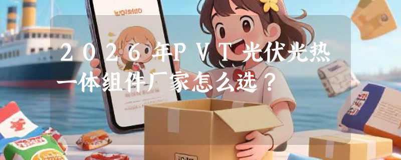 2026年PVT光伏光热一体组件厂家怎么选？