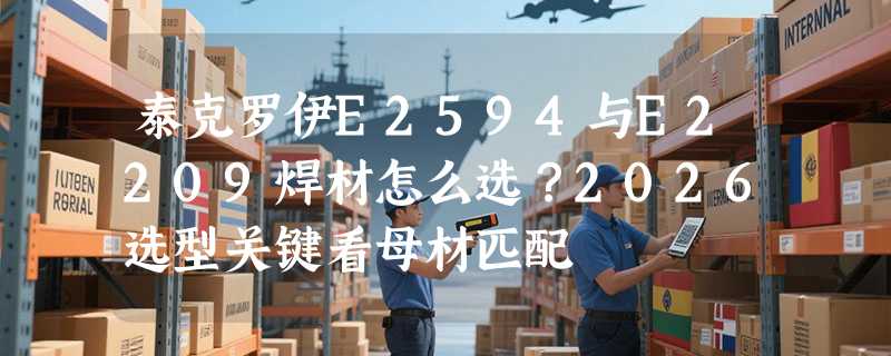 泰克罗伊E2594与E2209焊材怎么选？2026选型关键看母材匹配