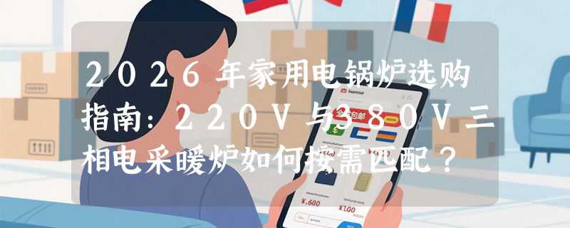 2026年家用电锅炉选购指南：220V与380V三相电采暖炉如何按需匹配？