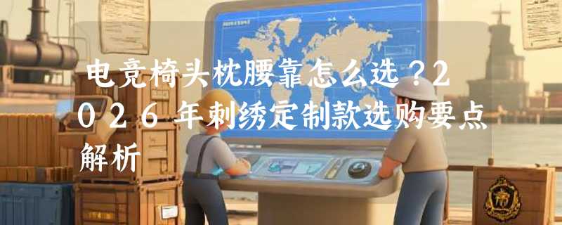 电竞椅头枕腰靠怎么选？2026年刺绣定制款选购要点解析