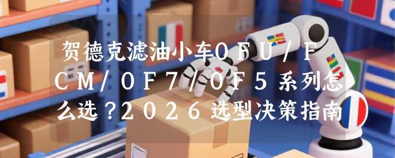 贺德克滤油小车OFU/FCM/OF7/OF5系列怎么选？2026选型决策指南
