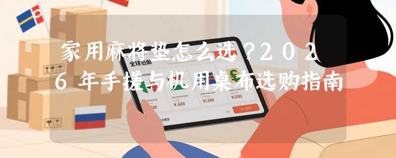 家用麻将垫怎么选？2026年手搓与机用桌布选购指南
