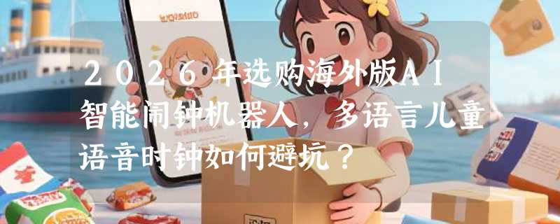 2026年选购海外版AI智能闹钟机器人，多语言儿童语音时钟如何避坑？