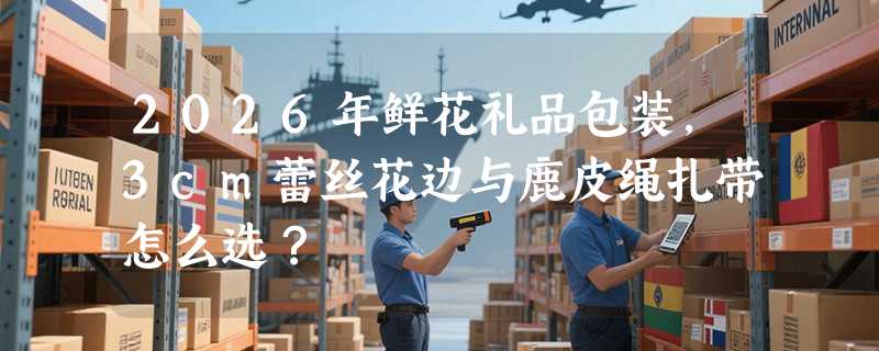 2026年鲜花礼品包装，3cm蕾丝花边与鹿皮绳扎带怎么选？