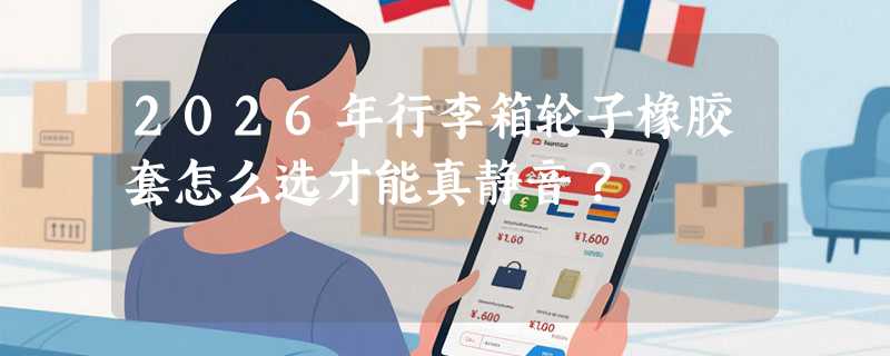 2026年行李箱轮子橡胶套怎么选才能真静音？