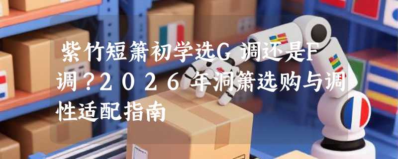 紫竹短箫初学选G调还是F调？2026年洞箫选购与调性适配指南