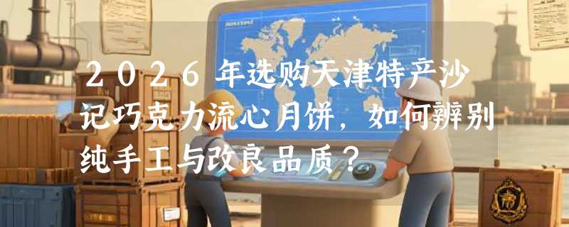 2026年选购天津特产沙记巧克力流心月饼，如何辨别纯手工与改良品质？