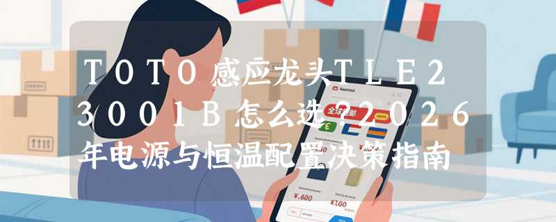 TOTO感应龙头TLE23001B怎么选？2026年电源与恒温配置决策指南