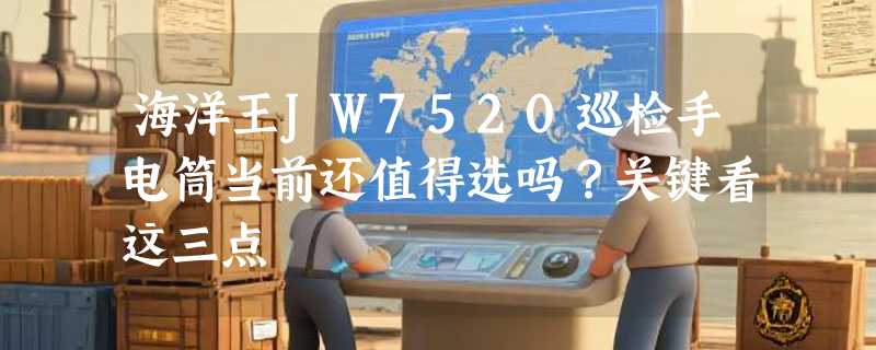 海洋王JW7520巡检手电筒当前还值得选吗？关键看这三点